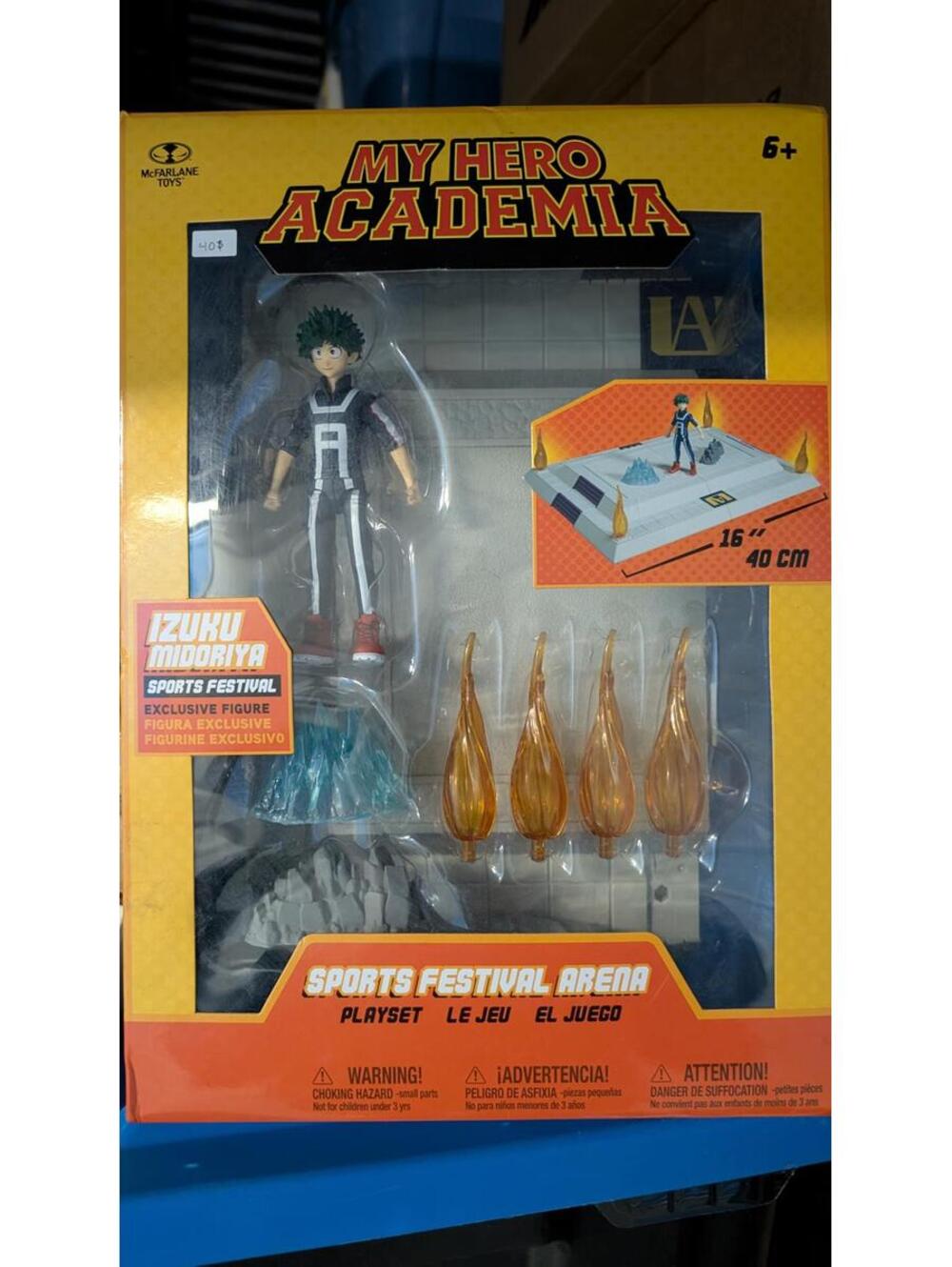 My Hero Academia Izuku Midoriya Sports Festival Arena Playset Exclusive Figure